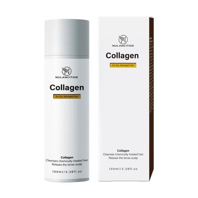 NULANCITIDE 3.38floz 100ml Collagen Hair Treatment, Deep Repairs Conditioner Hydrating Hair Mask for for Dry, Damaged Hair, Split Hair, Hair Loss