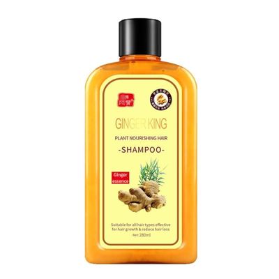 Lomnoeza Ginger Shampoo for Hair Growth, Instant Regrowth , Anti-Fall , Care , Anti-Hair Loss (yellow, 280ML)