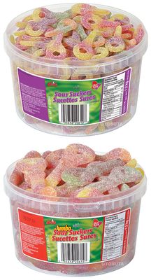 Sour SuckerKeys Bundle with Koala Sour Suckers Gummy Candy 1.1 Kg (300 Count) and 1.2 Kg (60 Count)