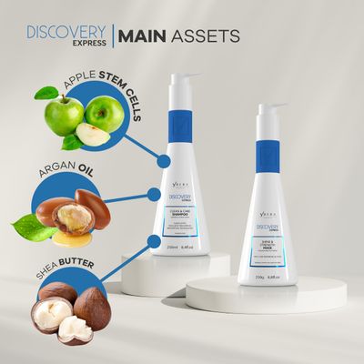 YBERA PARIS Discovery Home Care Express Restores the DNA of Hair Fiber Regenerate Hair Treatment with UV Protection