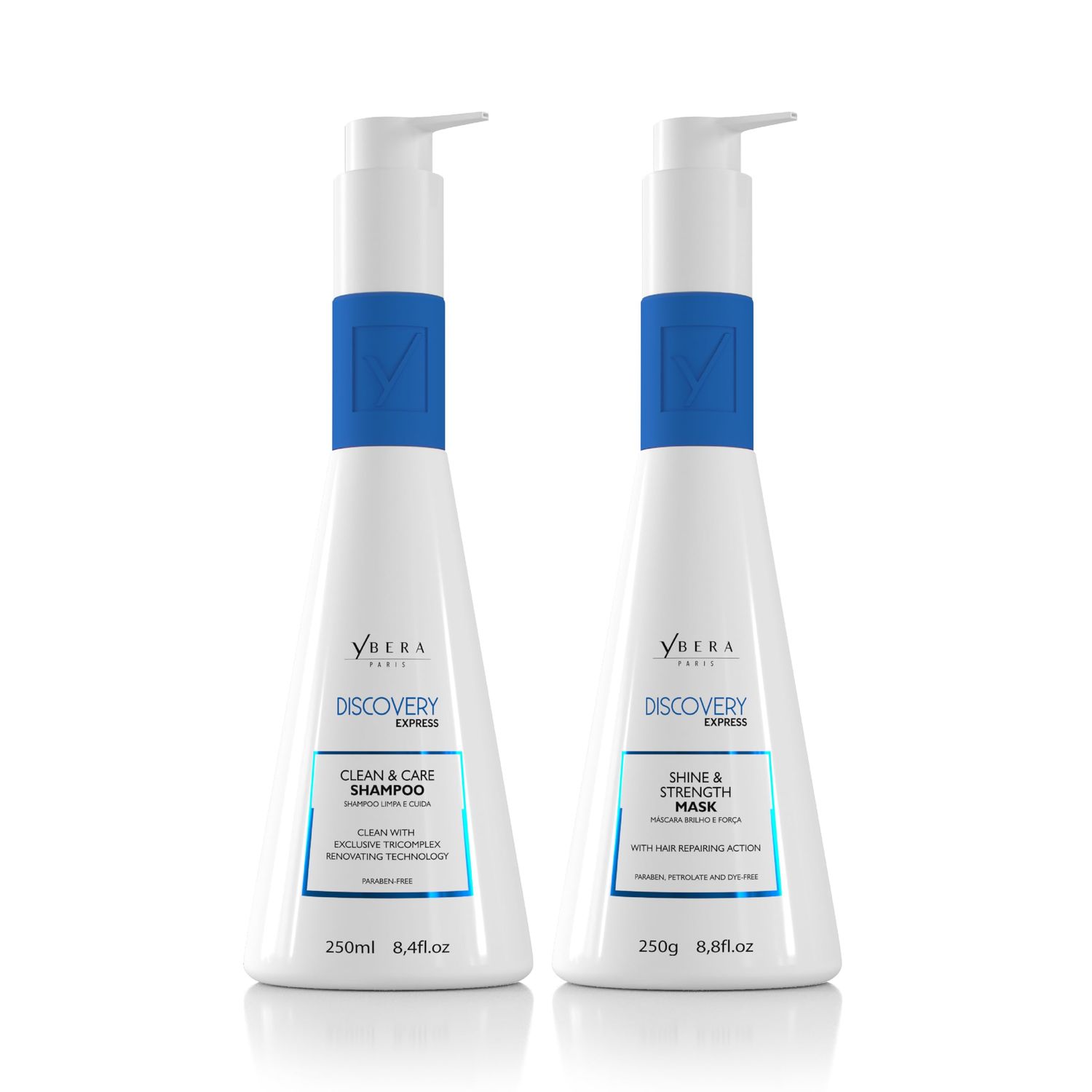 YBERA PARIS Discovery Home Care Express Restores the DNA of Hair Fiber Regenerate Hair Treatment with UV Protection