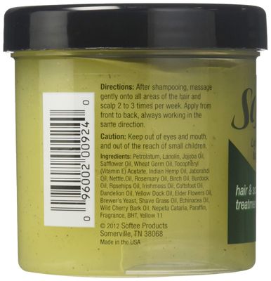 Softee Hair Scalp Treatment, Indian Hemp, 5 Ounce