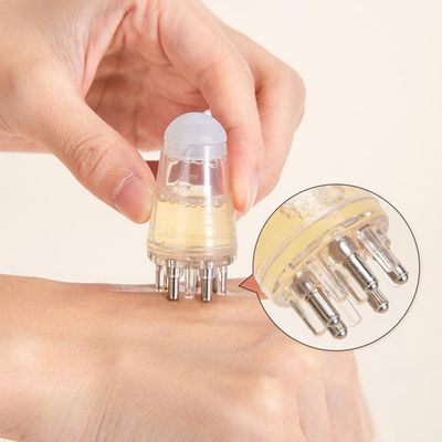 FOMIYES Scalp Applicator Hair Oil Scalp Comb Applicator Hair Scalp Head Comb Applicator Fluid Comb Applicator Scalp Massager Oil Applicator for Hair Oil Comb Applicator for Hair Brass