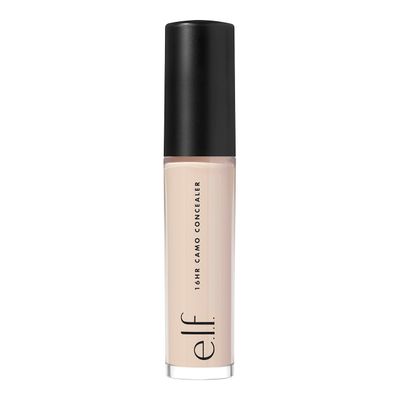 e.l.f. 16HR Camo Concealer, Full Coverage, Highly Pigmented Concealer With Matte Finish, Crease-proof, Vegan Cruelty-Free, Light Ivory, 0.203 Fl Oz