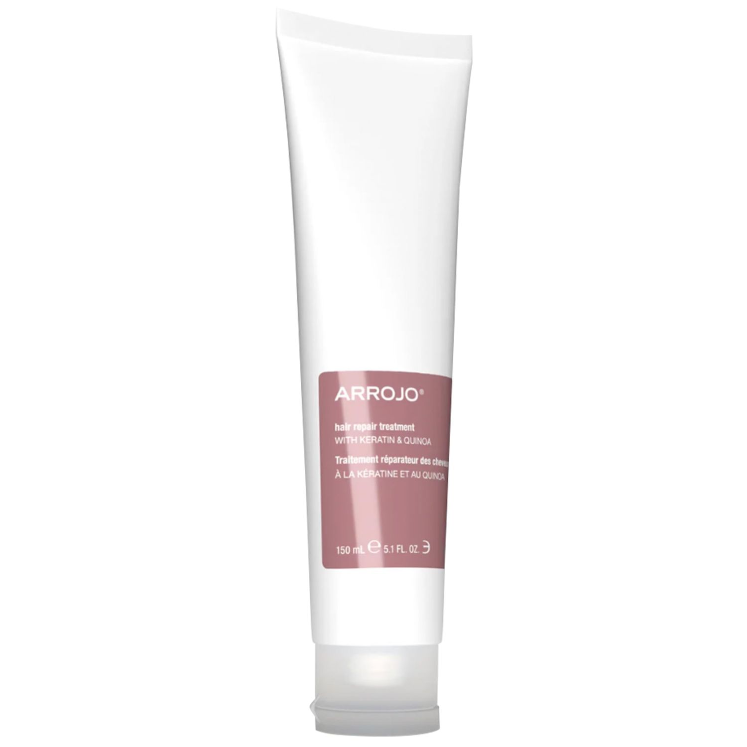 Arrojo Hair Repair Treatment, 5.1 fl oz - Cruelty-Free, Paraben-Free Sulfate-Free Hair Conditioner Mask with Keratin, Avocado Coconut Oil - Ideal for Dry, Damage Color-Treated Locks