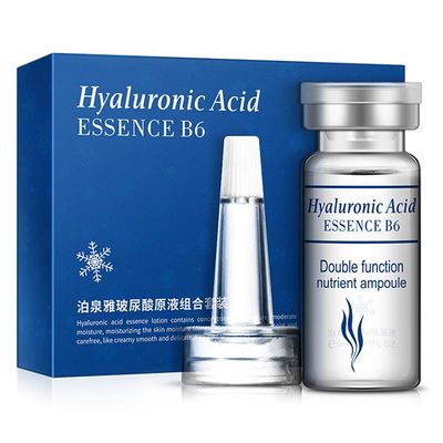 BIOAQUA Hyaluronic Acid Essence B6 Glycerol Tender Smooth Skin Serum Plant Extracts Nourishing Moisturizing 5ml10PCSBox