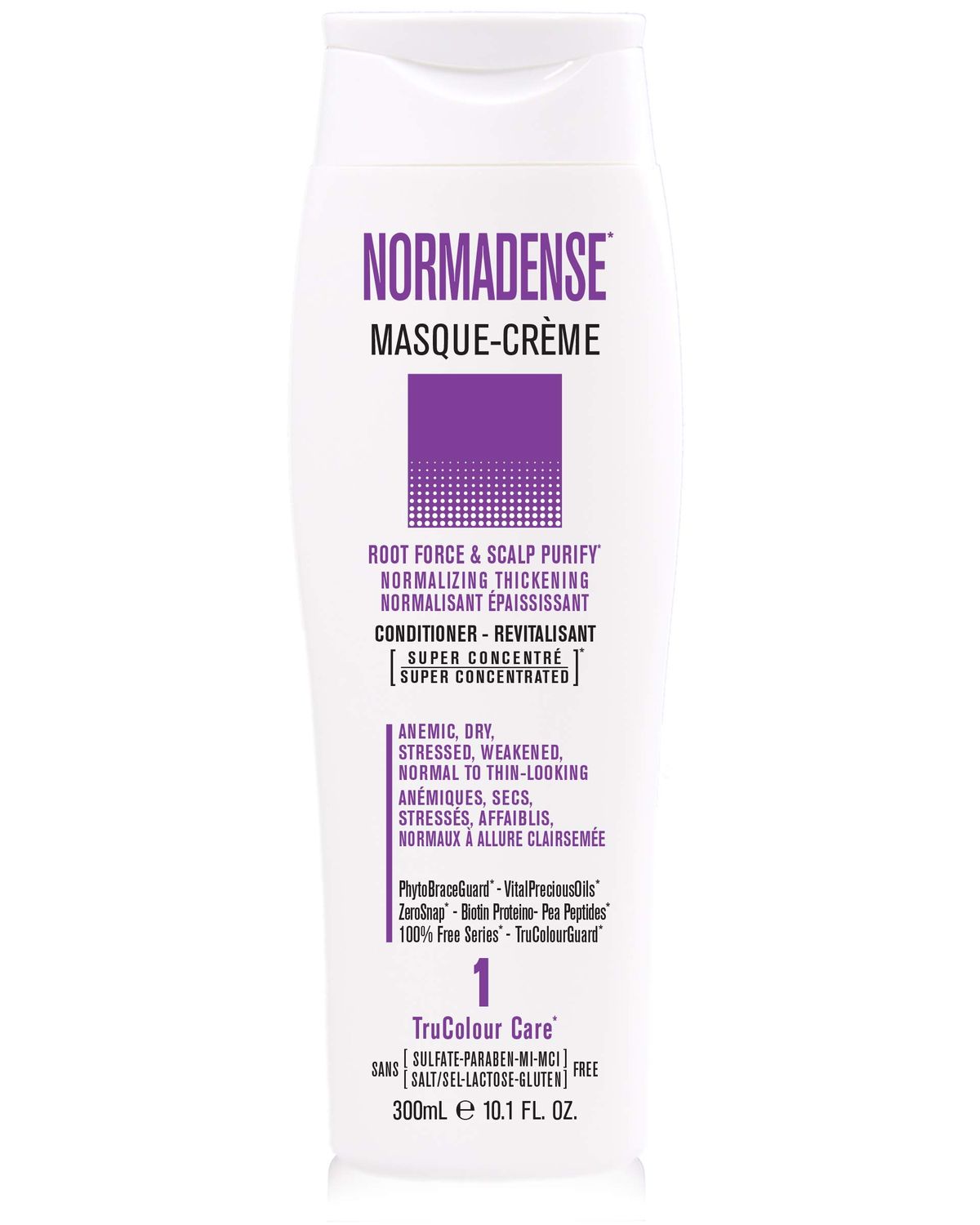 SNOBGIRLS NORMADENSE 1 Vegan Biotin Conditioner Thickening, Strengthening 1 Minute Hair Mask for for Thin-Looking Hair with Argan Oil, Ceramides, Niacinamide and Biotin