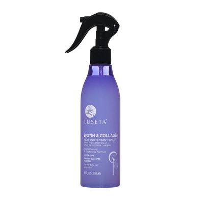 Luseta Biotin Collagen Heat Protection Spray, Preventing Heat-induced Hair Breakage for Styling, for Women and Men 8.5oz