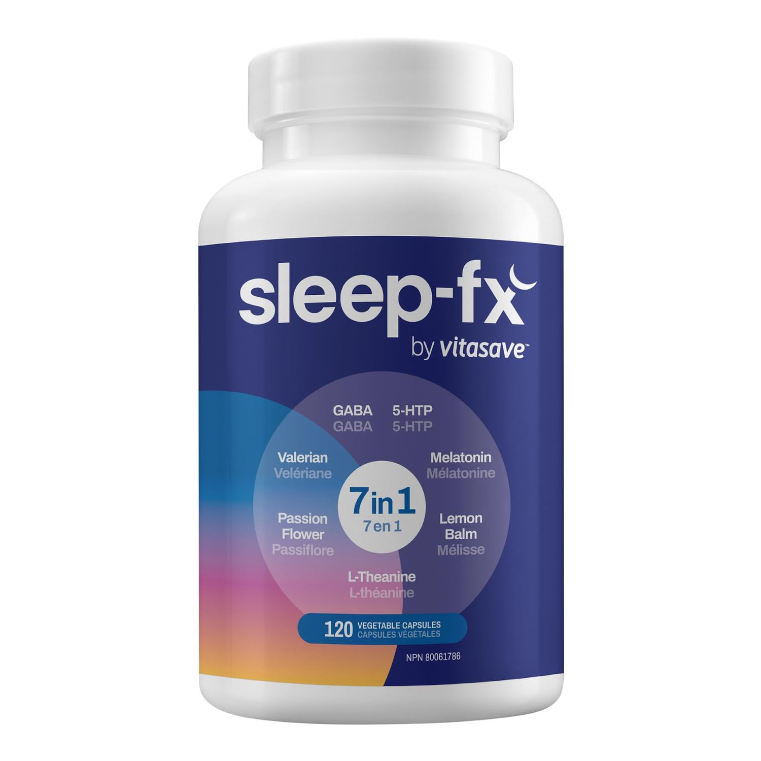 Sleep Aid by Sleep-Fx, All Natural Sleep Aid Made with Naturally Sourced Ingredients - with Valerian Root, Lemon Balm, L Theanine, Melatonin More, 72 Count Bonus Size