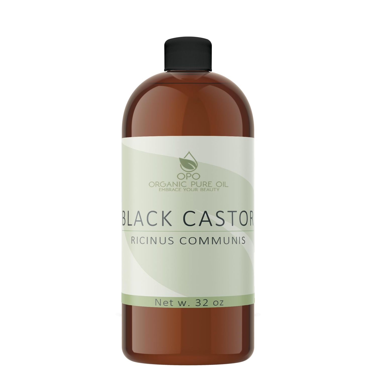 Jamaican Black Castor Oil - 32 OZ Pure, Cold Pressed, Filtered Hexane Chemical Free, PBA-Free Plastic Caster - Hair Growth, Body, Skin - Brows, Lashes