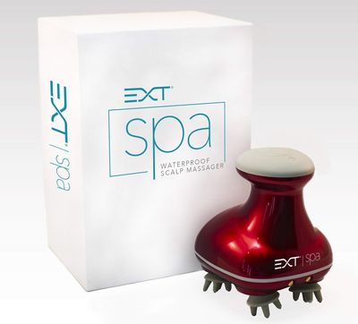 EXT Spa Hair Scalp Massager for Relaxation, Scalp Health, and Hair Growth Portable, Rechargeable Waterproof