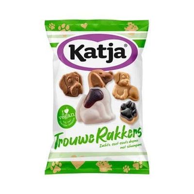 Katja Trouwe Rakkers I Soft Salmiak, Anise Toffe Licorice I 250g 8.8 ounce