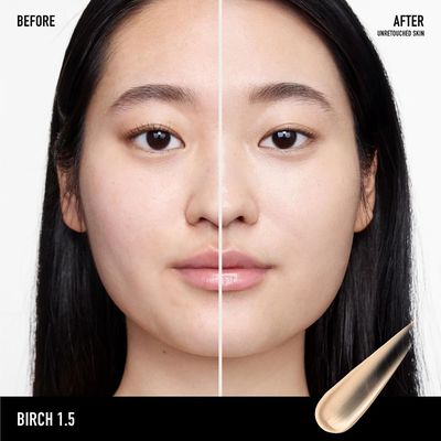 bareMinerals Complexion Rescue Tinted Moisturizer for Face with SPF 30, Vegan Tinted Mineral Sunscreen with Hyaluronic Acid, Full Size, Birch 1.5