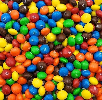 Klub Bulk MM Peanut Butter Chocolate American Candy 1.5 Lbs In A Variety Of Fun Colors Bulk Pantry Size Party Mix(24 oz)