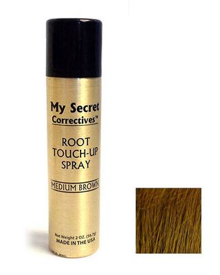 My Secret Correctives Root Touch-Up Spray - 2 oz - MEDIUM BROWN