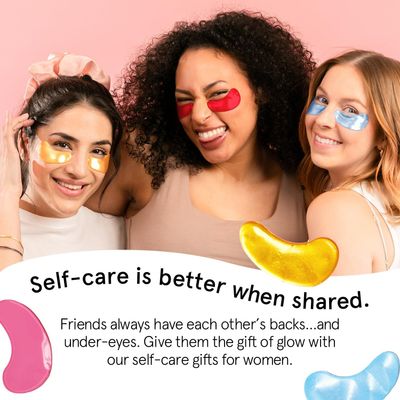 grace stella Under Eye Patches (12 pairs) - Birthday Gifts for Women - Travel Essentials - Eye Masks for Puffy Eyes and Dark Circles - Anniversary Gifts for Her, Bachelorette Party Favors - Vegan