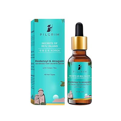 Accessorize Kingdom Advanced Hair Growth Serum with 3 Redensyl 4 Anagain Stops Hair Loss Hair Thinning Hair Growth Treatment Provides Thick Dense Hair 1.69 Fl Oz50ml