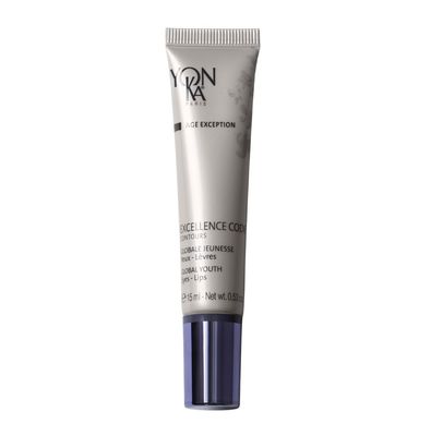Yon-Ka Excellence Code Contours Eye Cream (15ml) Anti-Aging Eye and Lip Treatment with Hyaluronic Acid, Reduce Puffiness and Dark Circles, Paraben-Free