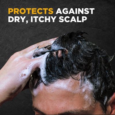 DOVE MEN CARE 2-in-1 Anti-Dandruff Shampoo and Conditioner Itch Relief 4 Count for Dry Scalp Hair Care With Hydrolock Complex 20.4 oz