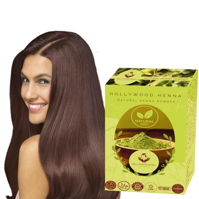 Hollywood Henna Hair Powder (Natural Henna Powder - 100g) Hair Treatment 100 Organic Henna Powder for Hair Coloring Conditioning Chemical Cruelty Free Long Lasting Suitable for All Hair Types