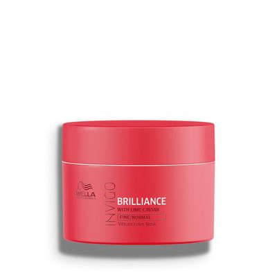 Wella Professionals Invigo Brilliance Hair Mask for FineNormal Colored Hair Conditioning Treatment Color Vibrancy Mask 5.07 Fl Oz
