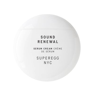 SUPEREGG Sound Renewal Serum Cream: For a fresh, luminous complexion. Nourishing serum cream with Panthenol and EGCG. 60 ML 2 FL OZ