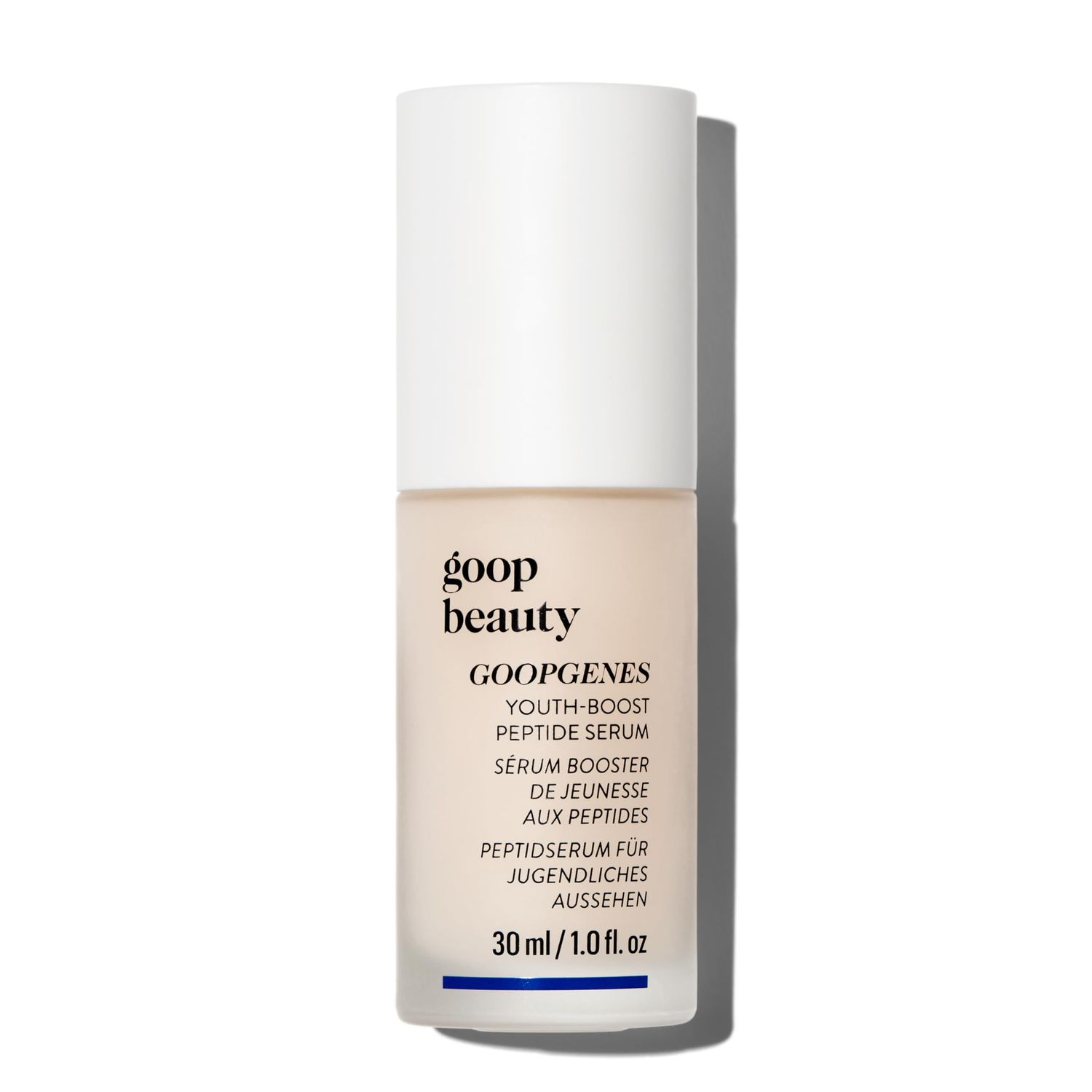 goop Beauty Peptide Serum Reduces Fine Lines, Wrinkles, Dark Spots Peptides, Ceramides, Niacinamide Anti Aging Treatment to Improve Firmness Elasticity 1 fl oz
