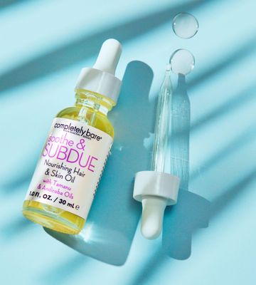 completely bare soothe SUBDUE Nourishing Hair Skin Oil - Reparative Tamanu Andiroba Oils