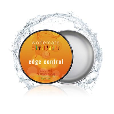Edge Control Wax 24h Long-Lasting for Women Hair Gel, Non-greasy Edge Smoother for All Hair Types, 2.12OZ