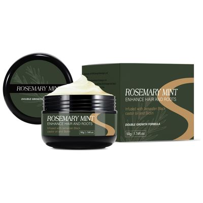 Hotiary Hair Growth Cream for Hair Regrowth, Strengthening Treatment Conditioner, Moisturizing Scalp Massage, Hair Follicle Serum - Rosemary Scent, 1.67 Ounce