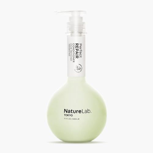 NATURELAB. TOKYO Perfect Repair Conditioner: Moisturizing Conditioner to Replenish and Restore Damaged, Color Treated Hair and Strengthen New Hair I 11.5 FL OZ 340ml