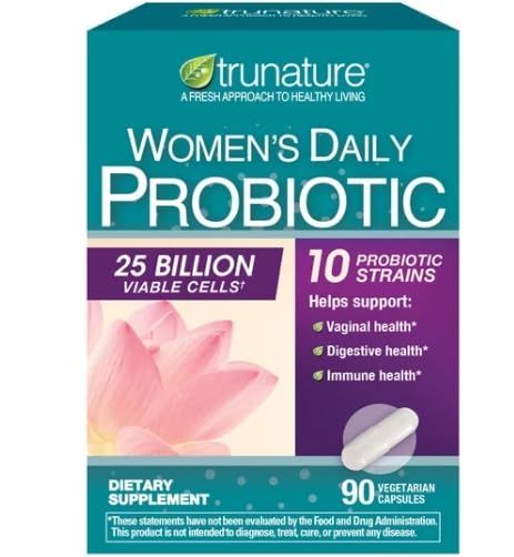 Tru-Nature Women&#39;s Daily Probiotic 90 Veggie Capsules 3 Month Supply