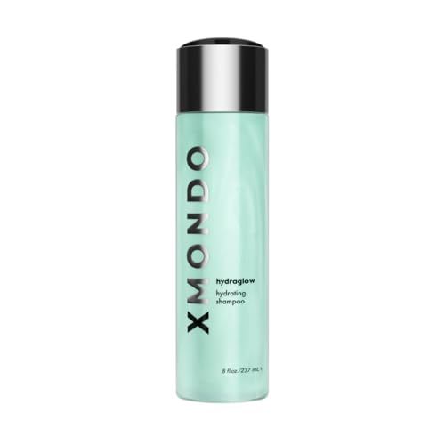 XMONDO Hair Hydraglow Hydrating Shampoo Vegan Formula with Jojoba Oil, Baobab Oil, and Blueberry Apple Extract, to Lock In Moisture, Control Frizz, and Uncover Healthy Smooth Hair, 8 Fl Oz 1-Pack
