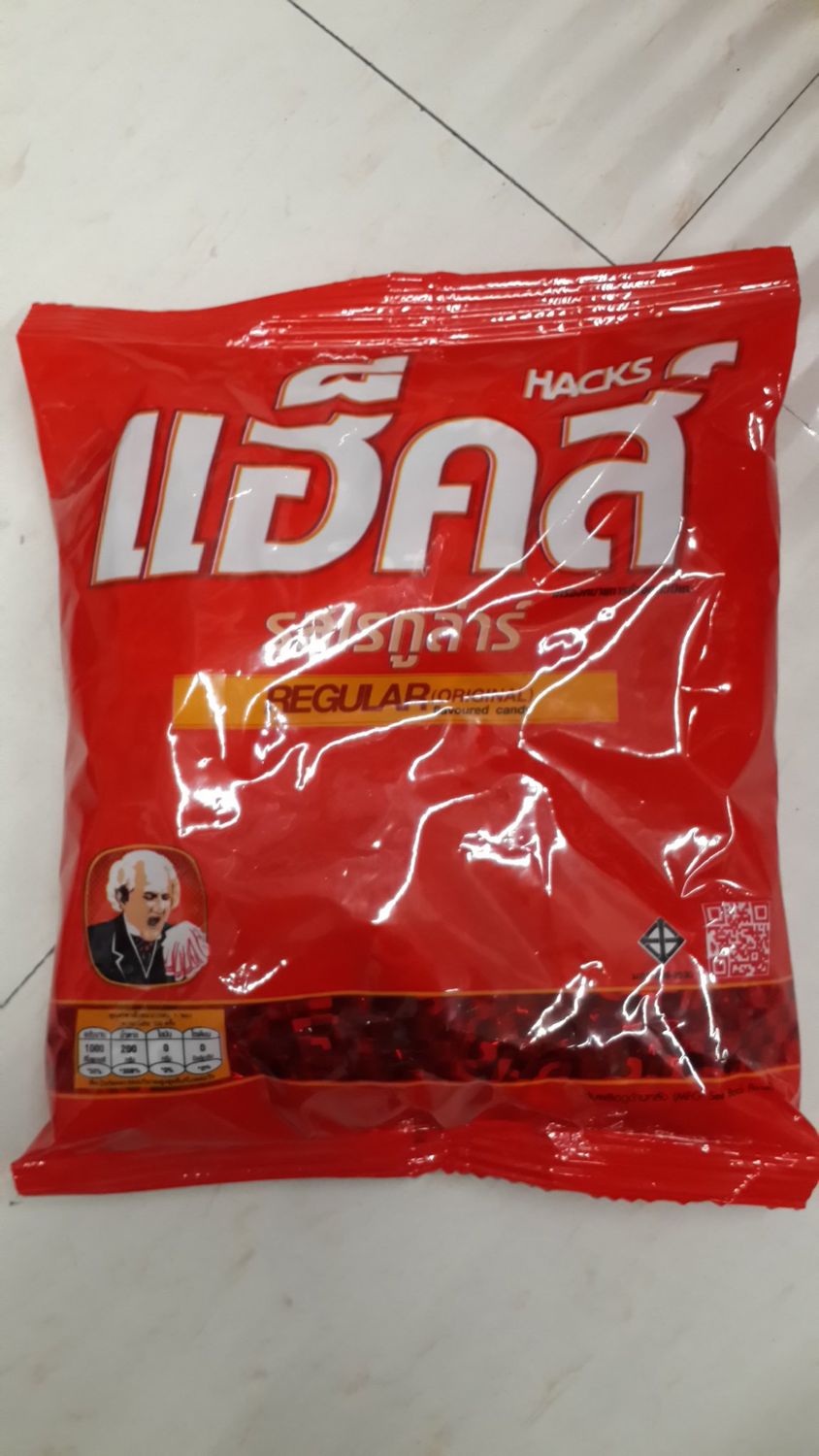 Hacks Regular (Original) Flavoured Candy 100 Pieces