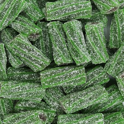 Pectin Filled Sour Licorice Twist Bites Gummy Candy (2.2 Pound (Pack of 1), Watermelon)