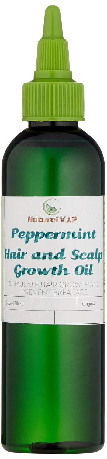 Natural V.I.P. Peppermint Oil and Tea Tree Oil for Scalp and Hair