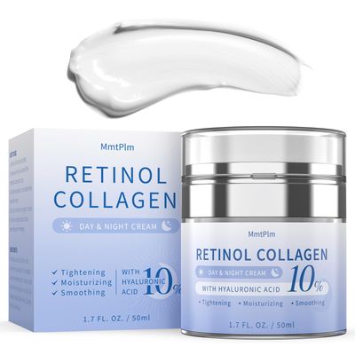Instant Face Lift Cream, Neck Creams for Tightening and Firming, Retinol Cream for Face with Collagen Hyaluronic Acid, Anti-Aging Moisturizer for Women Men, 1.7 Fl Oz