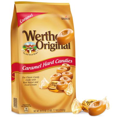 Werthers Original Caramel Hard Candy, 39.75oz Pack of Carmels Candy, Ideal for Sharing, Snacking, Parties and Gifting, Perfect for Stocking Up on Your Favorite Timeless Sweet Treat