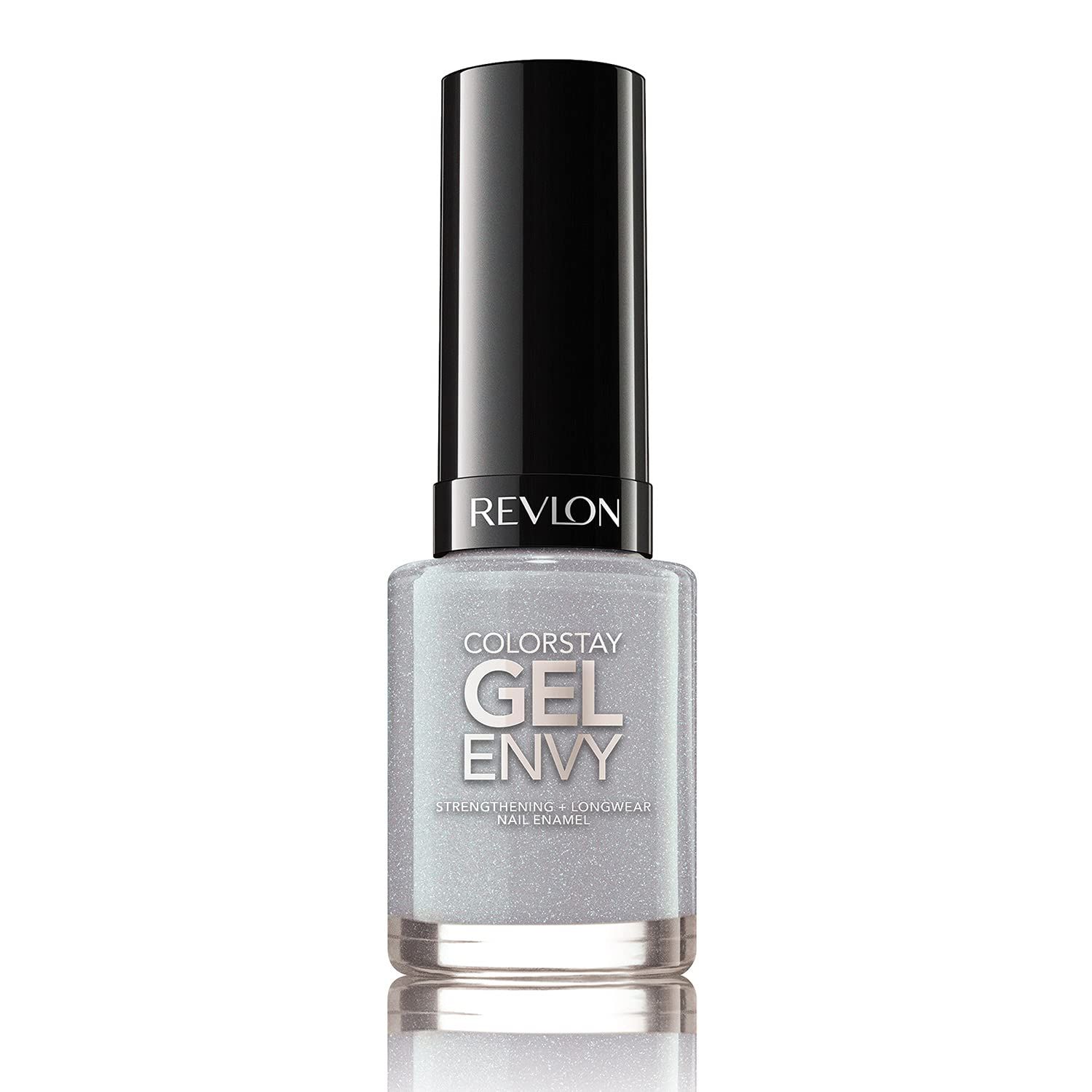 Revlon ColorStay Gel Envy Longwear Nail Polish, with Built-in Base Coat Glossy Shine Finish, in BlueGreen, 345 Lucky Us, 0.4 oz&quot;