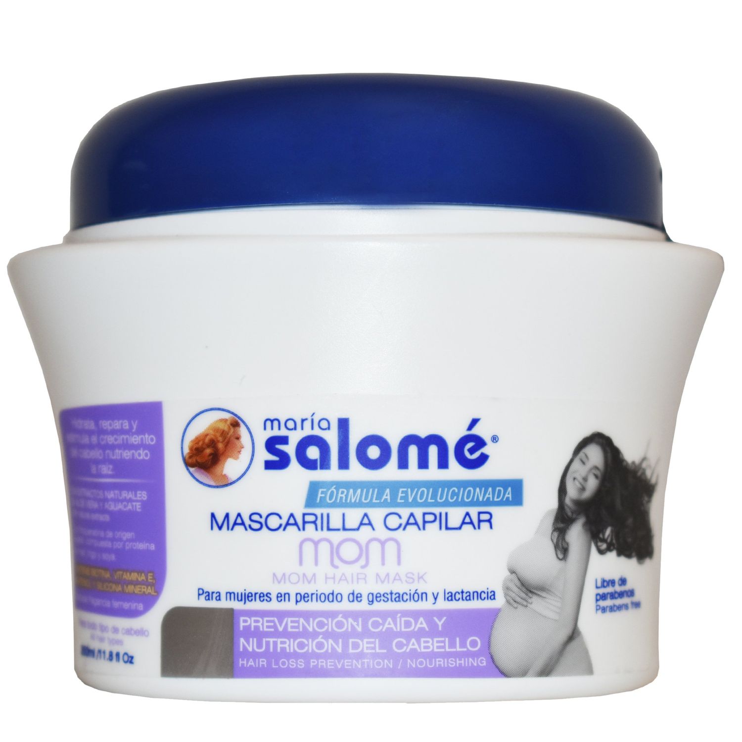 Maria Salome Mascarilla Capilar MOM HAIR MASK Hair Loss PreventionNourishing Mask 11.8 oz