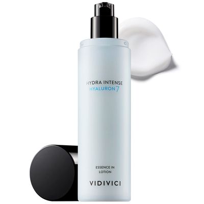 VIDIVICI Hydra Intense Hyaluron7 Essence in Lotion - Intense Moisturizing Milky Face Emulsion with Hyaluronic Acid and Squalene - Non-Oily Smooth Textured, 3.38 fl.oz.