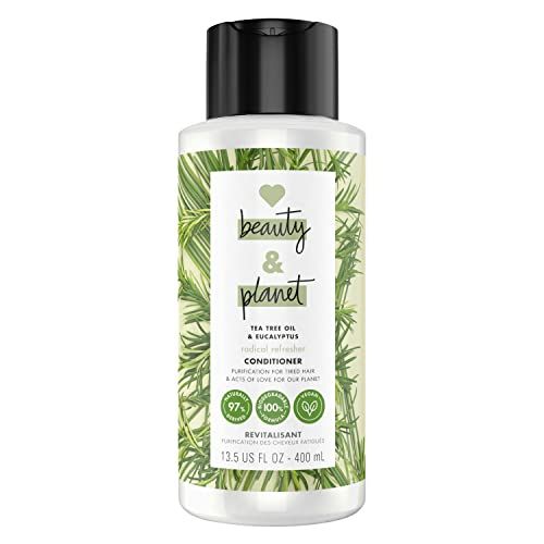 Love Beauty and Planet Radical RefresherTea Tree Conditioner, Tea Tree Oil Vetiver 13.5 oz