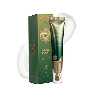 MyIDi Firming Power Eye Serum with Caffeine Vitamins - Hydrating, Brightening, and Reducing Puffiness for Under Eye Bags Dark Circles Vegan Cruelty-Free, 15ml