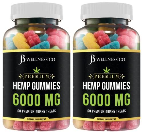 Hemp Gummies - Advanced Hemp Gummies - Relaxing Gummy with Hemp Oil 2-Pack