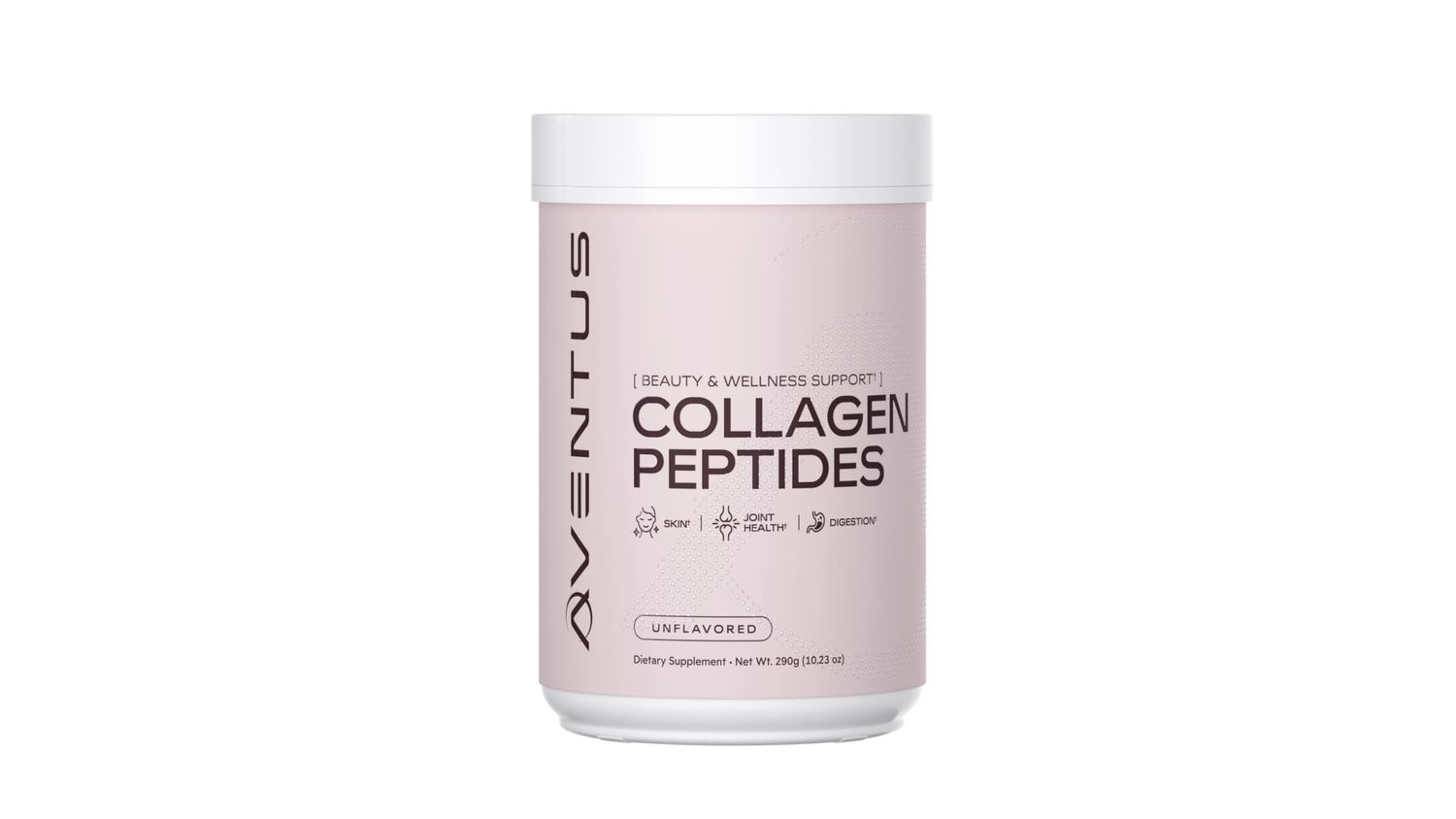 Aventus Collagen Peptides Beauty and Wellness Support for Skin, Hair, Nails, Joint Health and Digestion - Unflavored Powder 10g per Serving 29 Servings