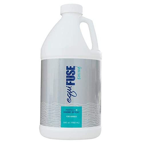EquiFUSE Shine Perfect Shine Spray Infuse Hair With a Long-Lasting Superior Shine Infused With Essential Oils, Vitamins And Antioxidants Improves Hair Health And Shine Instantly (64 oz)