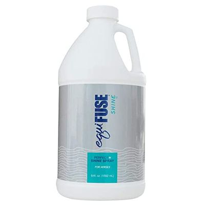 EquiFUSE Shine Perfect Shine Spray Infuse Hair With a Long-Lasting Superior Shine Infused With Essential Oils, Vitamins And Antioxidants Improves Hair Health And Shine Instantly (64 oz)