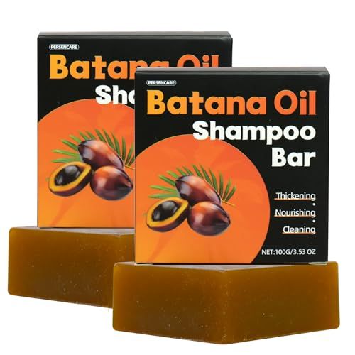 VAEYAE Batana Oil Shampoo Bar Set, Botana Oil Improve Scalp Health and Hair Thickness Growth Darkening for Gray Hair Reverse, Men Women Strengthening Nourishing Conditioner Soap