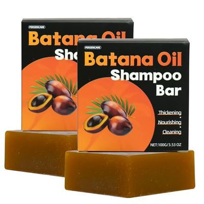 VAEYAE Batana Oil Shampoo Bar Set, Botana Oil Improve Scalp Health and Hair Thickness Growth Darkening for Gray Hair Reverse, Men Women Strengthening Nourishing Conditioner Soap