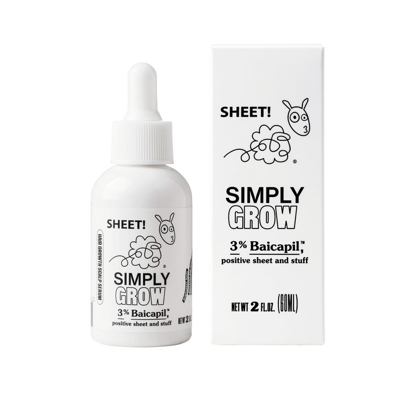 Hair Growth Serum - Stimulates Growth, Stops Hair Loss- 2 fl oz (60 ml) - Vegan Cruelty-Free